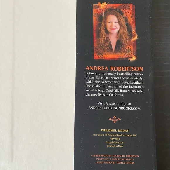 Forged in Fire and Stars by Andrea Robertson Hardcover Book - Picture 6 of 7